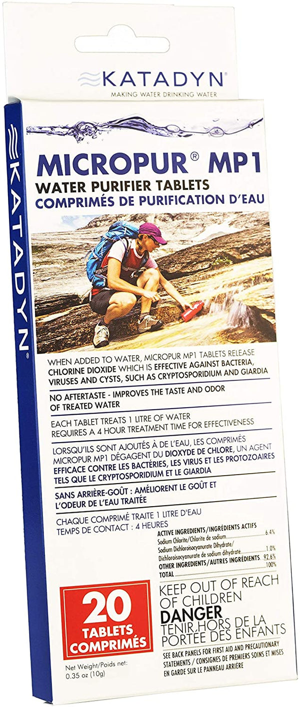 Katadyn Micropur Purification Tablets - Ascent Outdoors LLC