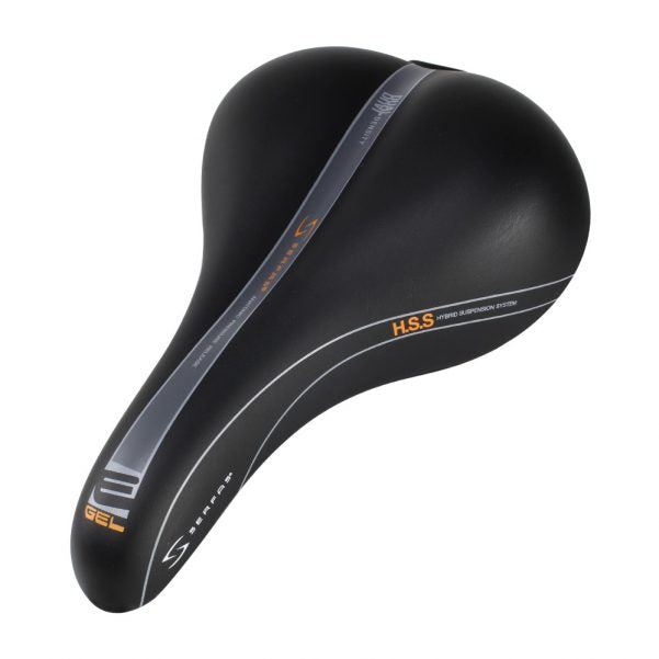 Serfas Saddle Dual Density Mens Saddle Vinyl