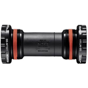 Shimano BB-MT501 English Bottom Bracket - English, 68/73mm, Fits Hollowtech II Spindle, Black