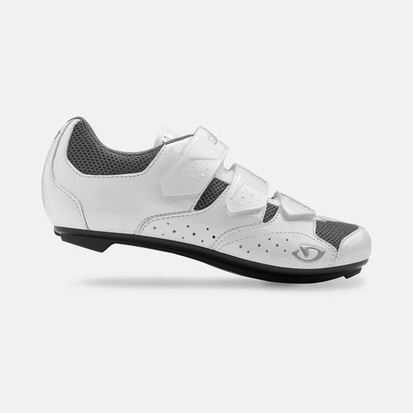 womens bicycle shoes Giro Women's Techne - White/Silver