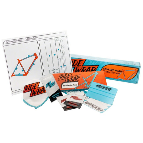 gravel bike wrap Ride Wrap Covered Road & Gravel Frame Protection Kit