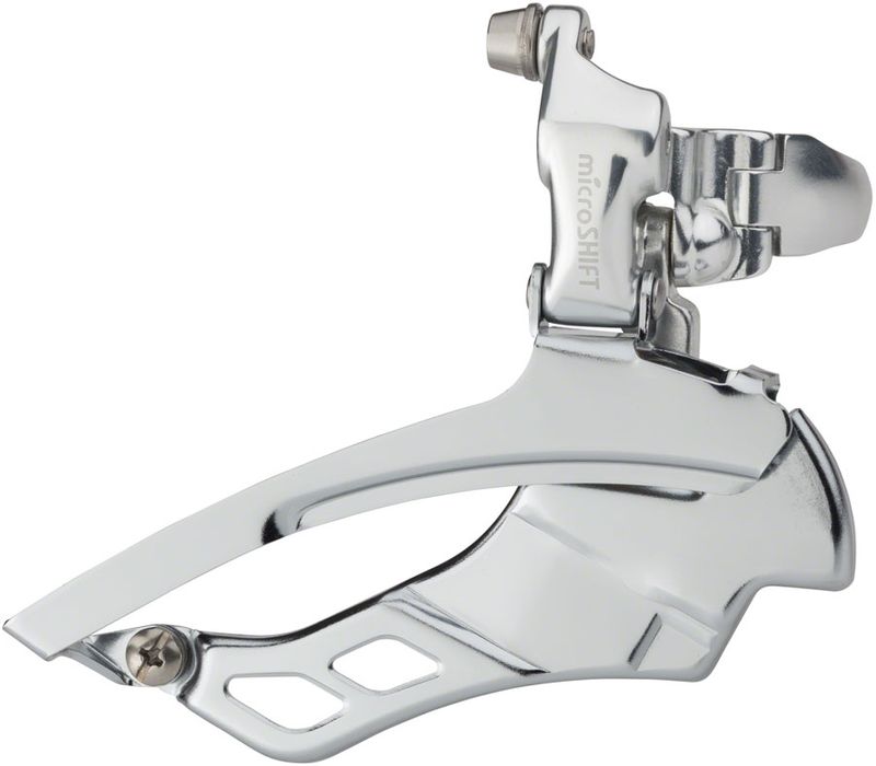 MicroSHIFT R10 Front Derailleur 10-Speed Triple 52/39/30T Band Clamp Shimano Compatible