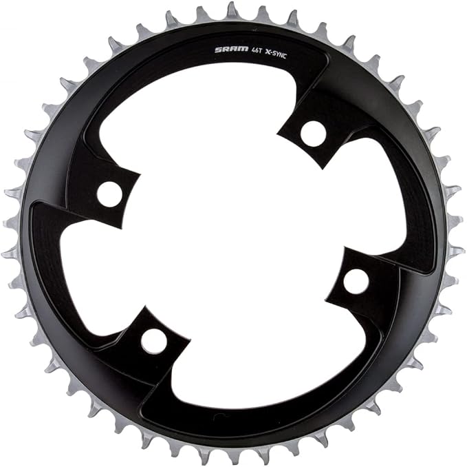 Sram AXS 1x X-Sync Asymmetric 4-Bolt Chainring - Asym 107mm BCD