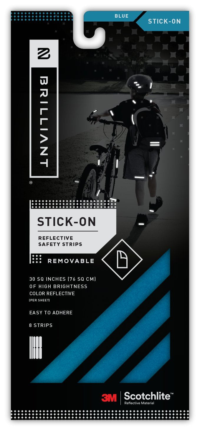 Brilliant Reflective Iron-On Reflective Strips - Ascent Cycles