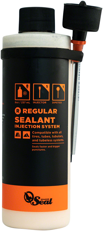 Orange Seal Tubeless Tire Sealant with TwistLock Applicator