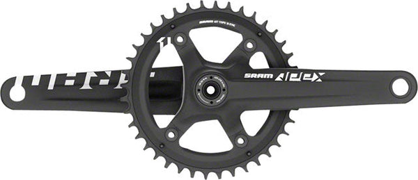 SRAM Apex 1 Crankset 10/11-Speed 42t 110 Asymmetric BCD GXP Spindle Interface