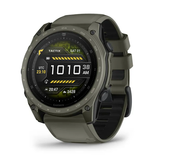 Garmin tactix 8 – 51 mm, AMOLED, Cerakote Coating Includes Applied Ballistics Ultralight Solver and Slate Gray Cerakote Coating