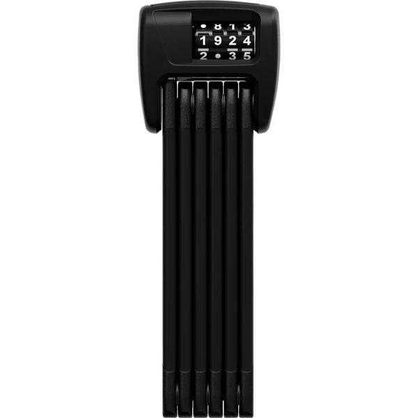 Abus Bordo 6000C Folding Lock - Combination 3'/90cm with Saddlefix Bracket and Raincap