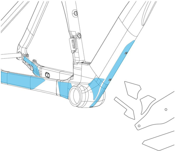 Orbea Transparent Protector Kit  ORCA Aero OMX