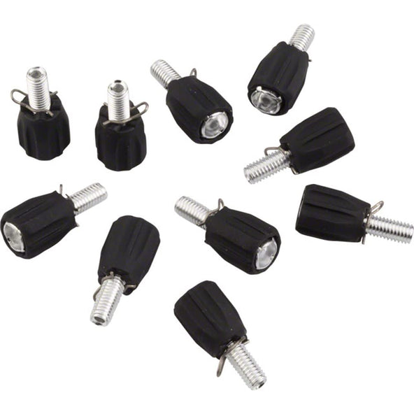 Jagwire Steel Frame Mount Index Adjusting Barrel M5 Bag of 10