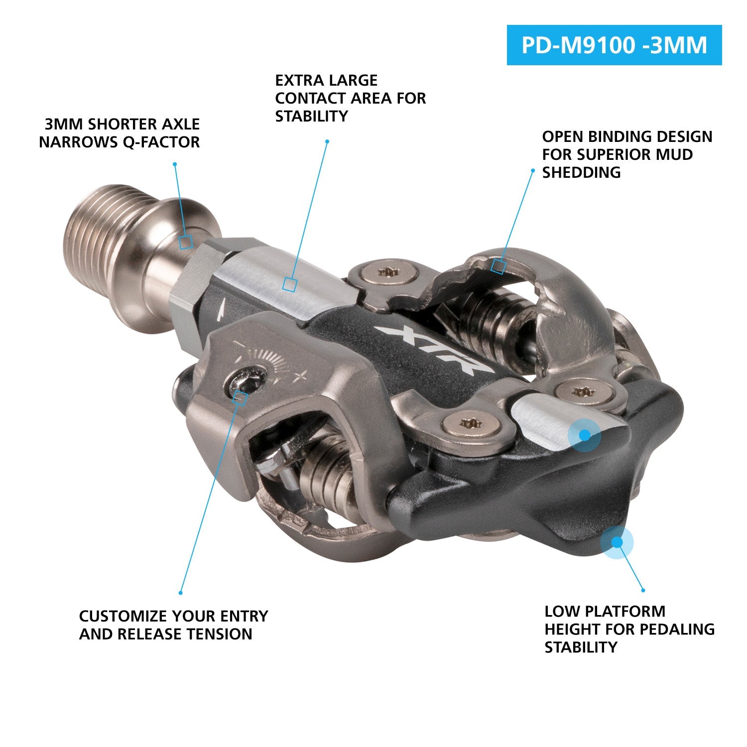 Shimano XTR XC PD-M9100 Pedal