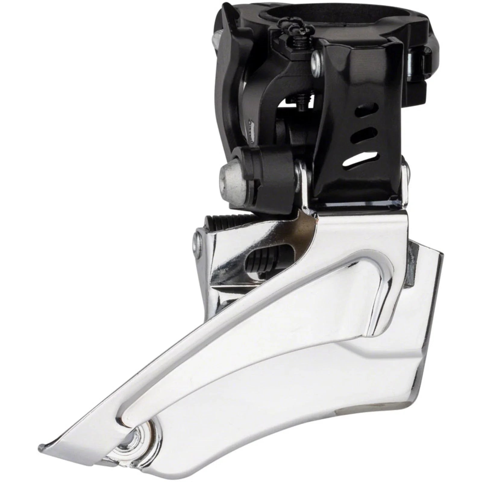 Microshift Marvo LT Front Derailleur 8-Speed Double 38t Max High-Mount Band Clamp