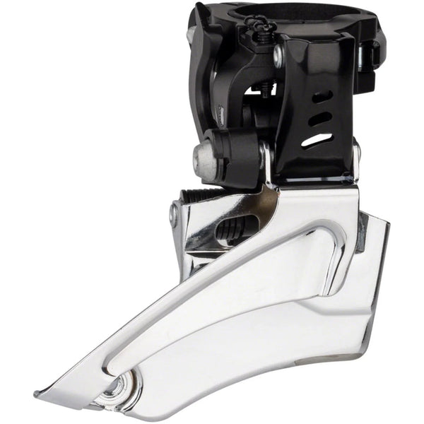 Microshift Marvo LT Front Derailleur 8-Speed Double 38t Max High-Mount Band Clamp