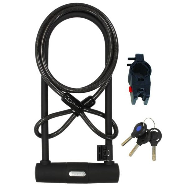 Serfas Lock 290 Mm U-Lock With Bracket And Cable