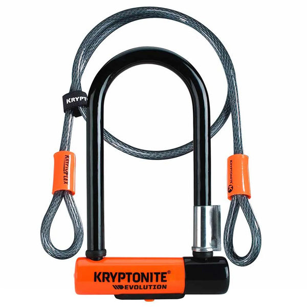 Kryptonite Evolution Mini U Lock with Cable