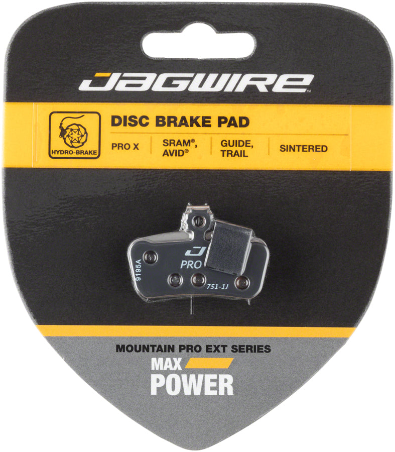Jagwire Mountain Pro Extreme Sintered Disc Brake Pads for SRAM Guide RSC RS R Avid Trail