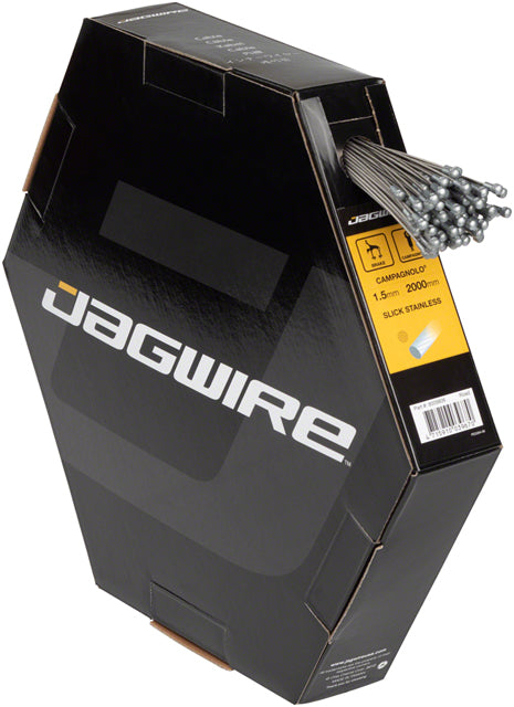Jagwire Sport Brake Cable Slick Stainless Campagnolo Box of 100