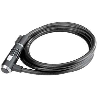 KryptoFlex 1230, Cable lock, Combination, 12mm, 300cm, 9.8', Black