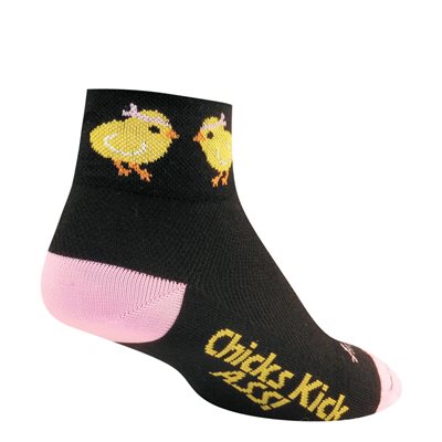 SockGuy Chick Fu Acrylic 2" Socks