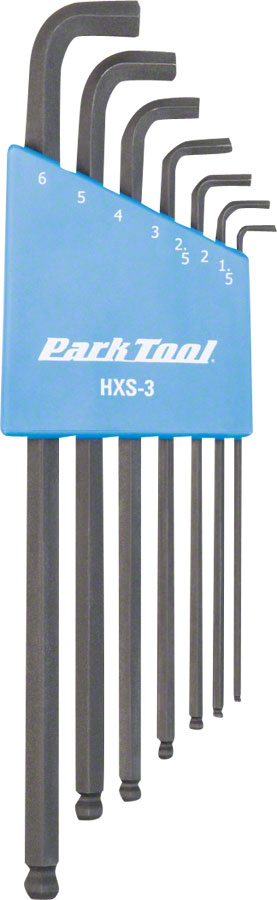 Park Tool HXS-3 Stubby Hex Set