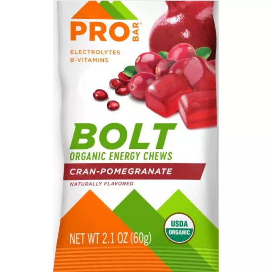 Probar Bolt Organic Chews Cran-Pomegranate